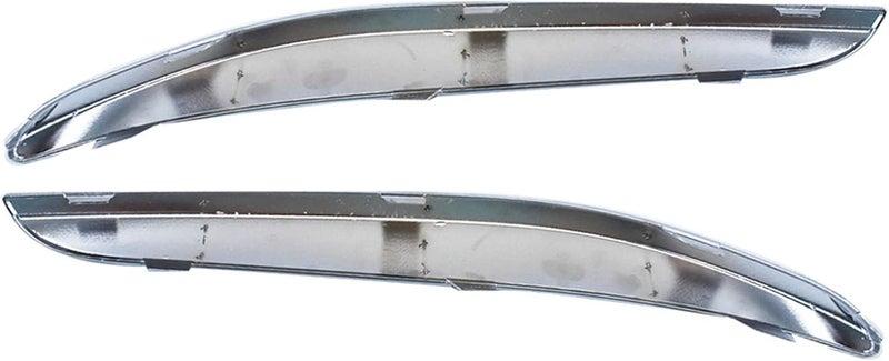 Genrics Front Bumper Molding Chrome Trim LH & RH Set Replacement for 300 2011-2014 - Image 4